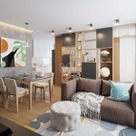 Ótimo apartamento estilo LOFT, no Condomínio Copacabana, bairro Tristeza, fundos, com 49,12m² de 1 dormitório e vaga. Possui living amplo, 1 dormitório estilo loft com divisão por móvel sob medida con