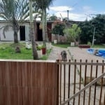 Otima casa a venda, com um terreno todo plano, com 2 dormitorios, 2 banheiro,piscina, e no final do patio um grande galpao(salao de festas) com churrasqueira.&lt;BR&gt;Local muito calmo,seguro, com mu