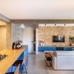 Apartamento incrível de 90m² para Comprar com 2 suítes e gabinete, totalmente projetado por arquiteto, com living integrado à cozinha americana, churrasqueira uruguaia estilo parrillera, sacada, lavab