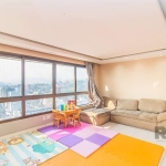 Apartamento semi-mobiliado 3 dormitórios sendo 1 suíte no bairro Menino Deus. &lt;BR&gt;O imóvel possui amplo living para 2 ambientes, cozinha americana com churrasqueira, área de serviço separada, ba