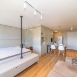 Loft de alto padrão com churrasqueira todo mobiliado para locação no Fly Design Studios. Esse apartamento pode ser controlado pelo seu celular trazendo toda a praticidade que a tecnologia pode trazer 