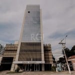 Sala comercial nova, localizada no coração do Bairro Menino Deus , 1 vaga de estacionamento, 2 salas de reunião, terraço lounge para confraternizações,  2 elevadores, portaria 24 horas, andar alto, 35