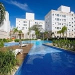 Lindo apartamento de 2 dormitórios, localizado no Juca Batista, sala, banheiro, cozinha, área de serviço, ótima infraestrutura, segurança 24 horas, churrasqueira, piscina, salão de festas e playground