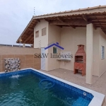 Casa nova em Itanhaém com 2 dormitórios e piscina.