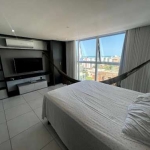 Flat mobiliado com 37 m² a poucos metros do mar