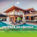 Mansão de Luxo à Venda, Enseada do Castelo, Praia do Forte 618m², 5 Suítes, Piscina, Área Gourmet, Porteira Fechada R$ 9.150.000,00