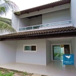 Casa Duplex / Sobrado com Amplo Terreno na Região Central do Eusébio, Amplo Recuo Frontal, 163m2, 03 Suítes, Master com Varanda, Cozinha com Armários, 04 ou Mais Vagas