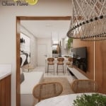 Apartamentos com 1 ou 2 quartos ( Uma Suíte ) UP HOME  - Atibaia