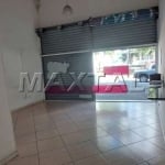 Loja comercial na Engenheiro Caetanos Alvares com 28m² ao nível da rua, 1 banheiro e 2 vagas.