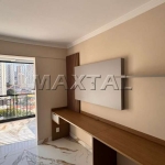 Apartamento Studio novo todo mobiliado para locação no Lauzane Paulista, andar alto e sem vaga.