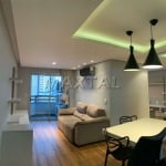 Apartamento mobiliado de 75m² para alugar em Santana, 3 dormitórios, 2 banheiros e 2 vagas.