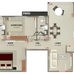 Apartamento com 1 quarto à venda na Rua Manoel Corrêa, 641, Itacolomi, Balneário Piçarras