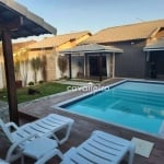 Casa a 500 metros da Praia de Itaipuaçú, 2 quartos com Piscina e Quintal, à venda por R$ 650.000 - Barroco (Itaipuaçu) - Maricá/RJ