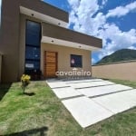 Casa com 3 dormitórios à venda, 104 m² por R$ 520.000 - Vitória dos Anjos - Pindobas- Maricá/RJ