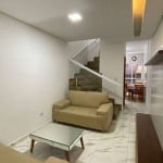 Casa de condomínio com 2 dormitórios à venda, 52 m² por R$ 340.000 - Ocian - Praia Grande/SP