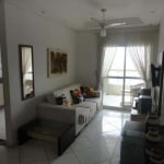 Apartamento com 1 dormitório para alugar, 56 m² por R$ 2.300,01/mês - Aviação - Praia Grande/SP