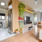 Apartamento com elevador, sacada com churrasqueira - Bairro Novo Mundo