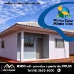 Casas 100% financiadas e prontas para morar