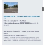 Apartamento para Venda em Ribeirão Preto, Jardim Diva Tarlá de Carvalho, 2 dormitórios, 1 banheiro, 1 vaga