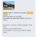 Apartamento para Venda em Ribeirão Preto, Jardim Javari, 2 dormitórios, 1 banheiro, 1 vaga