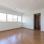 Apartamento novo, 2 dormitórios, com suíte, água quente, banho social, lavabo, semi mobiliado, cozinha, área de serviço e garagem box 123.&lt;BR&gt;O imóvel está com piso laminado, aquecedor e duchas.