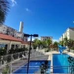 Apartamento de 3 dormitórios, amplo living com sacada, banheiro, cozinha, mobiliado com vaga. Condomínio com piscina, fitness, salão de festas, quadra de esportes, playground e portaria 24hs. &lt;BR&g