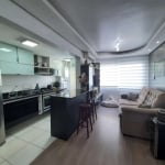 Apartamento no bairro Santana em Porto Alegre. Impecável, 2 dormitórios, living 2 ambientes, cozinha americana planejada com churrasqueira, ar condicionado, semi mobiliado com móveis fixos de excelent