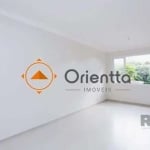 Imobiliária Orientta Imóveis ALUGA APARTAMENTO NOVO com 2 dormitórios, sendo 1 SUÍTE, 2 vagas de garagem, excelente iluminação, cozinha estilo americana , churrasqueira, 2 banheiros com box de vidro e