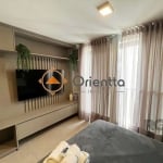 Imobiliária Orientta ALUGA Excelente Studio na Rua Vinte Quatro de Outubro, no GO24 no bairro Auxiliadora, conta com 1 quarto, sendo 1 suíte, e 1 banheiro no total, o imóvel é totalmente mobiliado e d