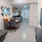 Imobiliária Orientta ALUGA excelente apartamento com 1 dormitório, MOBILIADO e 1 vaga dae garagem. Possui ar-condicionado no quarto, piscina e academia, além de lavanderia completa paga no condomínio.