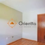 Imobiliária Orientta ALUGA APARTAMENTO com 02 dormitórios,  ar condicionado split, cama de solteiro, roupeiro, gaveteiro, living sala de estar amplo com sofá, aparador, painel para TV, hack, churrasqu