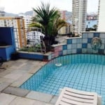 Cobertura para venda em Ponta Da Praia de 350.00m² com 5 Quartos, 5 Suites e 3 Garagens