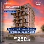 Kitnet para venda em Batel de 19.00m² com 1 Quarto e 1 Suite