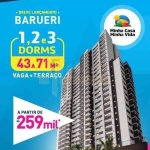 Apartamento para venda em Votupoca de 71.00m² com 3 Quartos, 1 Suite e 2 Garagens