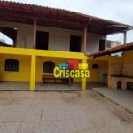 Casa com 1 dormitório à venda, 85 m² por R$ 250.000,00 - Recanto - Rio das Ostras/RJ