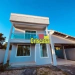 Casa com 5 dormitórios, 279 m² - venda por R$ 1.250.000,00 ou aluguel por R$ 5.000,00/mês - Jardim Bela Vista - Rio das Ostras/RJ