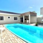 Casa com Piscina à 2 Quadras da Praia, com 4 dormitórios à venda, 120 m² por R$ 890.000 - Brejatuba - Guaratuba/PR