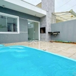 Casa com Piscina, 2 dormitórios à venda, 40 m² por R$ 298.000 - Brejatuba - Guaratuba/PR