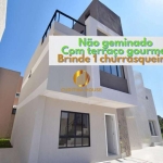 Sobrado não geminado 3 quartos, 1 suíte e terraço gourmet condomínio