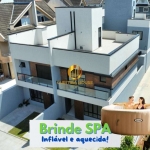 Sobrado triplex alto padrão no Hauer, no Residencial Atlanta Hauer divisa com Boqueirão