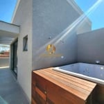 Sobrado com 3 quartos, rooftop com hidromassagem e gourmet no Residencial Le Jardin