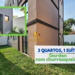 Apartamento Garden com 3 quartos e 2 vagas de Garagem R. Mem Sá Atuba