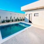 Linda casa no condomínio Quinta do Ipê com piscina