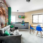 Flat Hampton Park disponível para venda com 29m², 01 dorm e 01 vaga de garagem