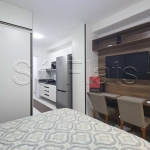 Studio no Residencial Z Pinheiros disponível locação com 30m² e 1 vaga de garagem em Pinheiros.