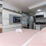 Flat Mercure Curitiba Golden, disponível para venda com 26m², 1 dormitório e 1 vaga de garagem