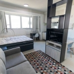 Flat no Atrium Augusta com 1 dormitório e 1 vaga disponível locação na Bela Vista