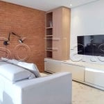 Flat para locação no Home Design, com 69m², 2 dormitório, 1 vaga de garagem e mobília completa.