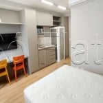 Studio Atmosfera 360°, flat disponível para locação contendo 21m² e 1 dormitório.