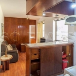 Flat no Saint Gothard, disponível para locação com 34m², 1 dormitório e 1 vaga de garagem.